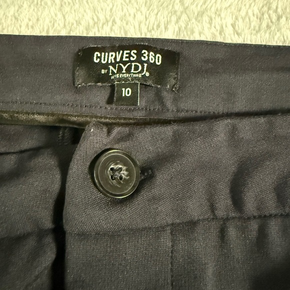NYDJ Dark Pants size 10 - Picture 2 of 5